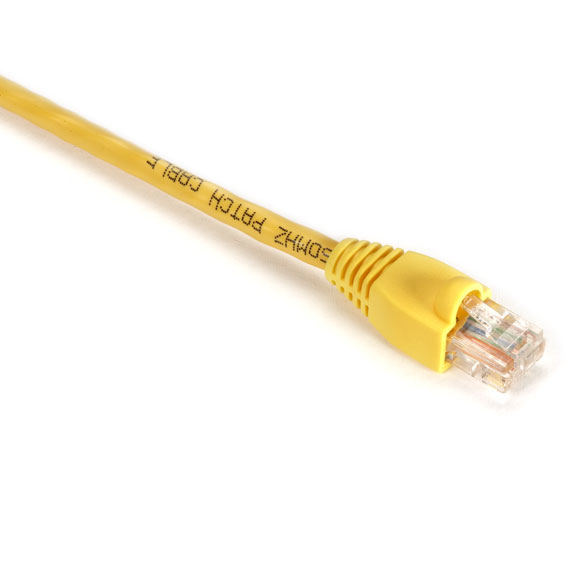 Black Box 10ft Cat5e networking cable Yellow 3 m