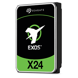 Seagate Exos X24 internal hard drive 20 TB 7200 RPM 512 MB 3.5" Serial ATA III