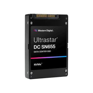 Western Digital Ultrastar DC SN655 3.84 TB U.3 PCI Express 4.0 NVMe TLC 3D NAND