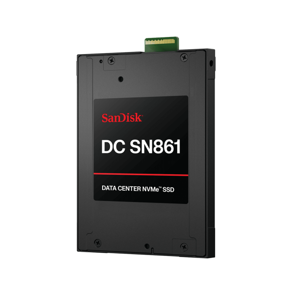 SanDisk DC SN861 7.68 TB E3.S PCI Express 5.0 NVMe