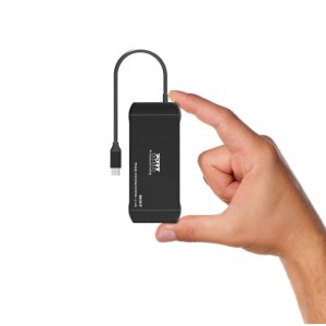 Port Designs Mobile docking station 2 X 4K USB-C 7 peripherals 100W