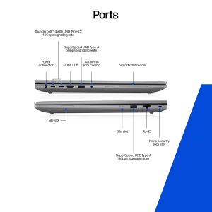 HP Zbook X G1i Data Science Intel Core Ultra 7 265H Mobile workstation 40.6 cm (16″) WUXGA 32 GB DDR5-SDRAM 1 TB SSD Wi-Fi 7 (802.11be) Windows 11 Pro AI PC Silver