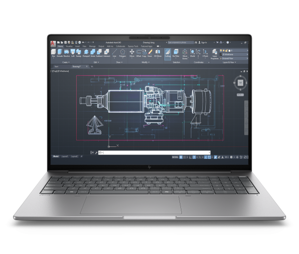 HP ZBook 8 G1i Data Science Intel Core Ultra 9 285H Mobile workstation 40.6 cm (16") WUXGA 32 GB DDR5-SDRAM 1 TB SSD NVIDIA RTX 500 Ada Wi-Fi 7 (802.11be) Windows 11 Pro AI Workstation, AI PC Silver