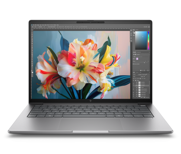 HP ZBook 8 G1i Intel Core Ultra 7 255H Mobile workstation 35.6 cm (14") WUXGA 32 GB DDR5-SDRAM 512 GB SSD NVIDIA RTX 500 Ada Wi-Fi 7 (802.11be) Windows 11 Pro AI Workstation, AI PC Silver