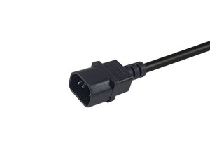 Equip 112106 power cable Black 0.25 m IEC C14 CEE7/3