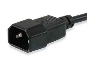 Equip High Quality Power Cord, C13 to C14, 1.5m