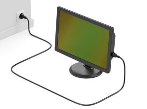 Equip 112111 power cable Black 3 m CEE7/7 IEC C13