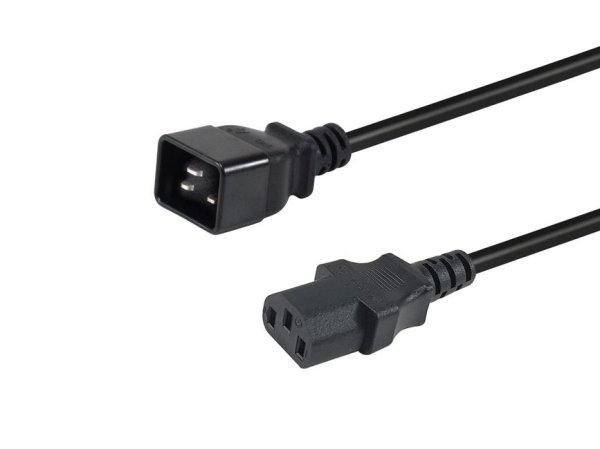 Equip 112141 power cable Black 3 m IEC C20 IEC C13