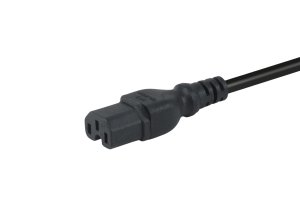 Equip 112171 power cable Black 3 m C14 coupler C15 coupler