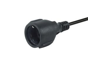 Equip 112181 power cable Black 3 m CEE7/7 CEE7/3