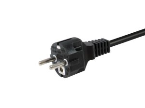 Equip 112181 power cable Black 3 m CEE7/7 CEE7/3