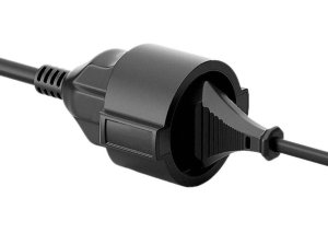 Equip 112183 power cable Black 10 m CEE7/7 CEE7/3
