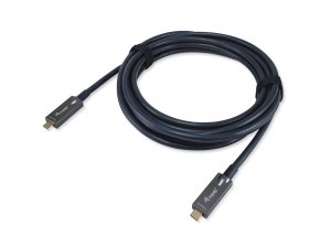Equip USB-C to C Active Optical Cable, 7.5m, PD 60W, 8K/60Hz, 10Gbps, Video + Data + PD