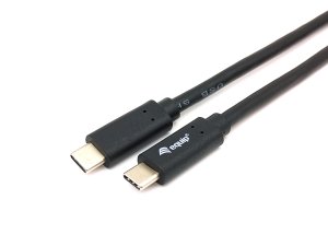 Equip USB 3.2 Gen 1 C to C cable, 0.5m, PD 60W, 5Gbps, Black