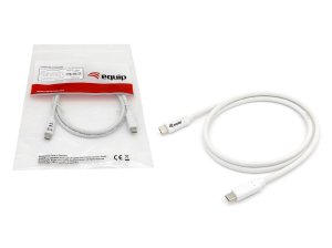 Equip USB 3.2 Gen 1 C to C Cable, 0.5m, PD 60W, 5Gbps, White