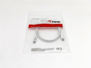 Equip USB 3.2 Gen 1 C to C Cable, 0.5m, PD 60W, 5Gbps, White