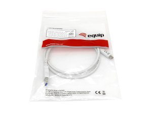 Equip USB 3.2 Gen 1 C to A Cable, 0.5m, 5Gbps, White