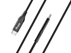 Equip USB 4 Ultra Slim C to C Cable, 1.2m, PD240W, 4K/60Hz, 40Gbps, Black