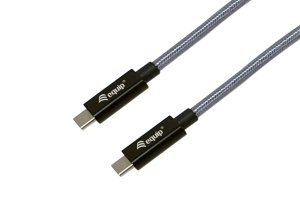 Equip USB 3.2 Gen 2x2 C to C Cable, 3.0m, PD240W, 4K/60Hz, 20Gbps, Black