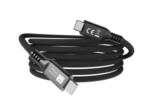 Equip USB 4 C to C Cable, 2m, PD240W, 8K/60Hz, 80Gbps, Black
