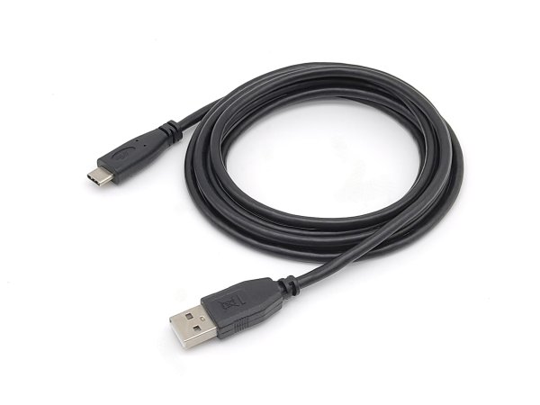 Equip USB 2.0 C to A, Cable, M/M, 0.3m