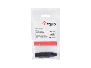 Equip 3-Pole female cable connector, Black