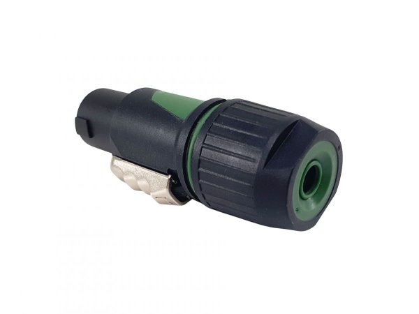 Equip 4-Pole speakON cable connector, Black