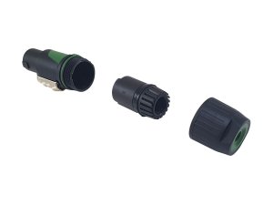 Equip 4-Pole speakON cable connector, Black