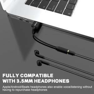 Equip 147945 audio cable 0.15 m 3.5mm USB Type-A Black