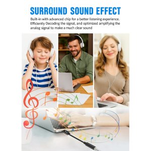 Equip 147945 audio cable 0.15 m 3.5mm USB Type-A Black