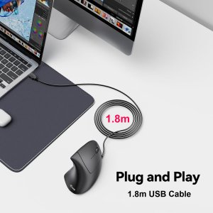 Equip 245118 mouse Universal Right-hand USB Type-A Optical 3200 DPI