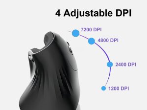 Equip 245119 mouse Universal Right-hand USB Type-A + USB Type-C Optical 7200 DPI
