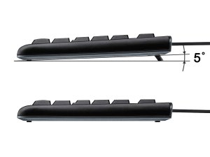 Equip Wired USB Keyboard, US/International layout (QWERTY)