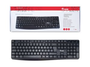 Equip Wired USB Keyboard, US/International layout (QWERTY)