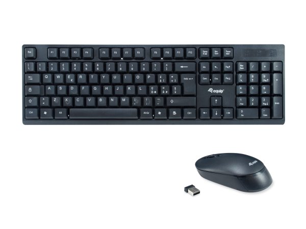 Equip Wireless Keyboard & Mouse Set, IT Layout