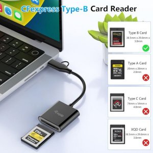Equip 245461 card reader USB 3.2 Gen 2 (3.1 Gen 2) Type-C Black