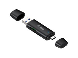 Equip 245462 card reader USB 3.2 Gen 1 (3.1 Gen 1) Type-A/Type-C Black