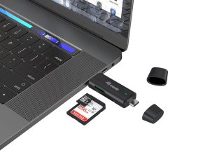 Equip 245462 card reader USB 3.2 Gen 1 (3.1 Gen 1) Type-A/Type-C Black