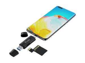 Equip 245462 card reader USB 3.2 Gen 1 (3.1 Gen 1) Type-A/Type-C Black