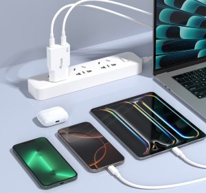 Equip 2-Port 30W GaN Slim USB-C PD Charger