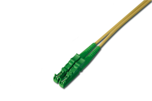 Equip E2000/APC to E2000/APC Fiber Cable, SM, Duplex, 0.5m