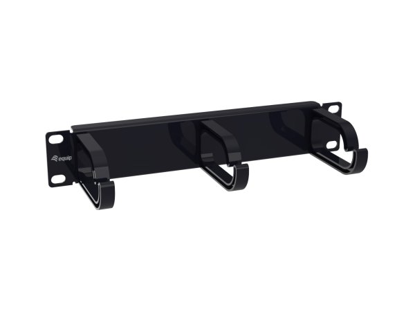 Equip 10" Cable Management Panel, 1U, Black