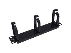 Equip 10" Cable Management Panel, 1U, Black