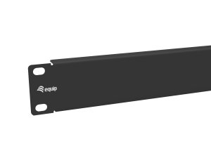 Equip 10" Blank Panel, 1U, Black