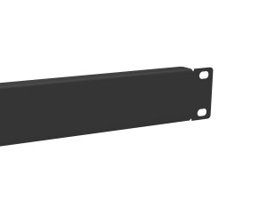 Equip 10" Blank Panel, 1U, Black