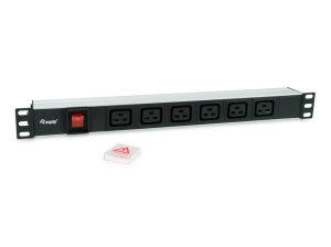 Equip 333319 power distribution unit (PDU) 6 AC outlet(s) 1U Black