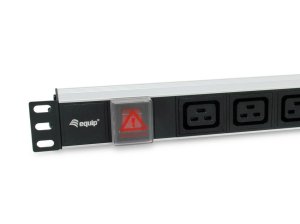 Equip 333319 power distribution unit (PDU) 6 AC outlet(s) 1U Black