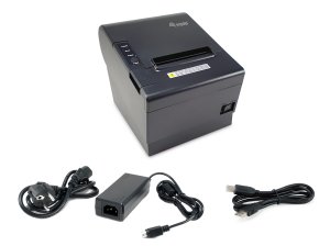Equip 58/80mm Thermal POS Receipt Printer with Auto Cutter, USB/Bluetooth/WiFi/Cash Drawer connection