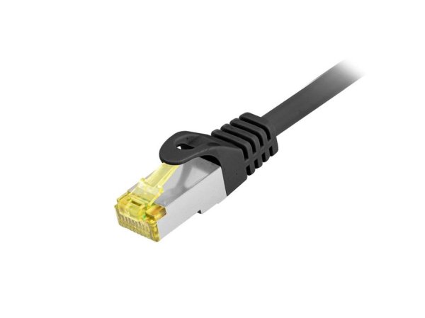 Equip Cat.6A S/FTP Outdoor Patch Cable, 30m, Black