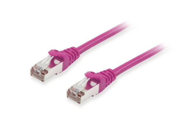 Equip Cat.6A S/FTP Patch Cable, Purple, 2.0m